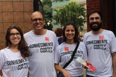 Ato em defesa da educao- Concentrao no Campus Sade UFMG